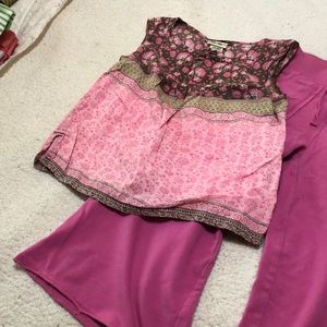 Pink, girl outfit